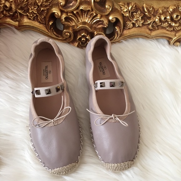 Valentino Garavani Shoes - Valentino Garavani Rockstud Espadrille New